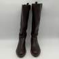 Tommy Hilfiger Womens Brown Frankly 2 Tall Side Zipper Knee High Boots Size 8.5M image number 3