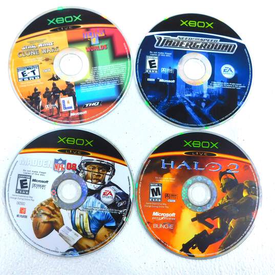 17ct Original XBOX Disc Only Lot image number 2