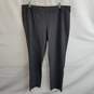 Eileen Fisher Women's Gray Viscose Stretch Pants Size L image number 1