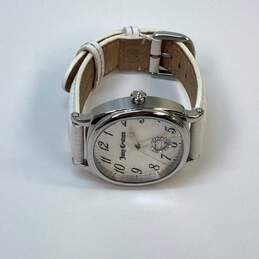 Designer Juicy Couture Silver-Tone 3 ATM Round Analog Dial Quartz Wristwatch alternative image