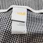 Live Out Loud Every Day LOLE Black & White Check VICHY Pant Women's 4 NWT image number 4