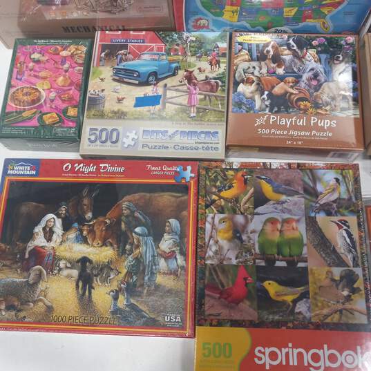 Lot of 12 Assorted Puzzles NIB image number 3