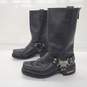 Milwaukee Men's Classic Harness Black Leather Motorcycle Boots Size 11D image number 4