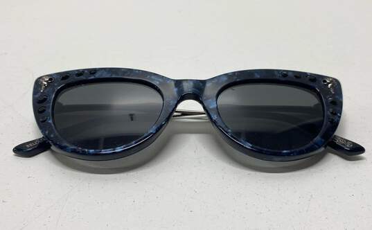 Diff Eyewear Bellatrix Geo Embellished Sunglasses Blue One Size image number 3