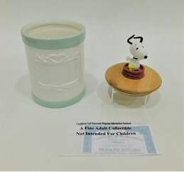 Bradford Exchange Peanuts Snoopy Kitchen Canister Collection Issue 2 & 3 w/ COAs alternative image