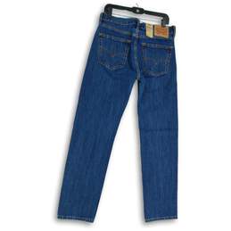 NWT Levi's Mens Blue 505 Regular Denim Straight Leg Jeans Size 31x32 alternative image