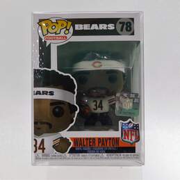 Funko POP! NFL Legends WALTER PAYTON Chicago Bears Figure #78 w/ Protector