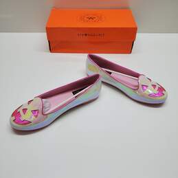 Strangecult White Pumpkin Flats Women's Size 8M alternative image