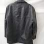 Men's Claiborne Outerwear Quilt Lining Lambskin Leather Jacket Size M/M image number 5