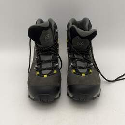 La Sportiva Mens Nucleo High GTX 2001-C Green Gray Hiking Boots Size 11