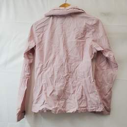 Columbia Light Pink Nylon Retractable Hood Full Zip Jacket Size S alternative image