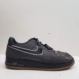 Nike Air Force 1 Grey Croc Sneakers  488298-044 Size 12
