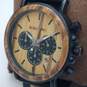 Bobo Bird 42mm Case Wooden Bezel and dial Men's Stainless Steel Quartz Watch image number 3
