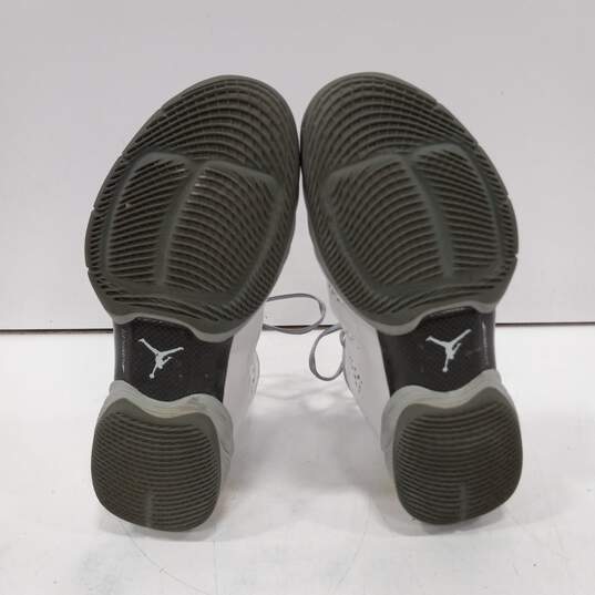 Jordan Men's 629876-105 Melo M10 White/Gray Shoes Size 9 image number 5