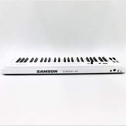 Samson Brand Carbon 49 Model White USB MIDI Keyboard Controller alternative image