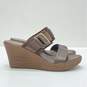 Italian Shoemakers Brown Wedge Sandals Women 8 image number 1