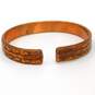 Variety Chunky Copper Cuff Bracelets 106.8g image number 7