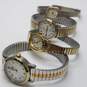Vintage Women's Timex Mixed Stainless Steel Watch Collection image number 5