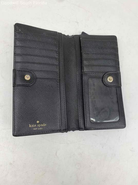 Kate Spade Womens Black Wallet image number 2