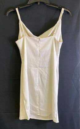 NWT Urban Outfitters Womens White Cowl Neck Back Zip Camisole Tank Top Sz Medium alternative image