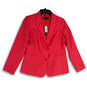 NWT Womens Pink Noch Lapel Long Sleeve Welt Pockets Two Button Blazer Sz 6P image number 1