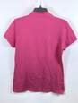 US Polo Assn. Womens Pink Short Sleeve Collared Polo Shirt Size Medium image number 2