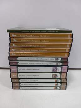 Lot of 12 Great Courses CD Sets