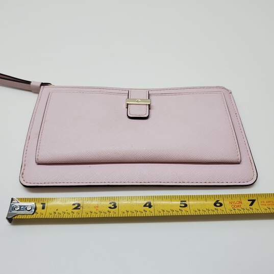 Kate Spade New York Small Light Pink Clutch Purse image number 3