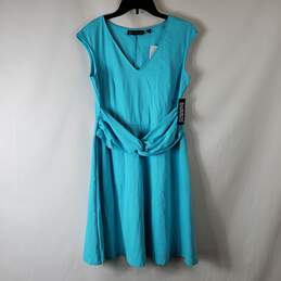 NY & Co Women's Blue Mini Dress SZ M NWT
