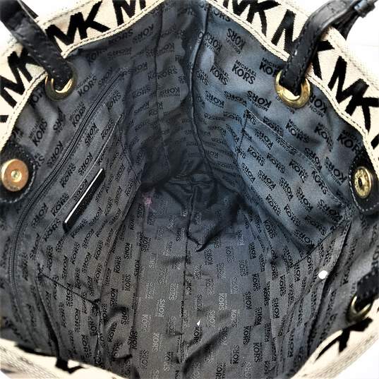Michael Kors, Bags, Michael Kors Monogram Black Tote
