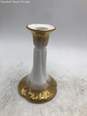 M-R France White Pink And Gold Tone Candle Holder image number 1