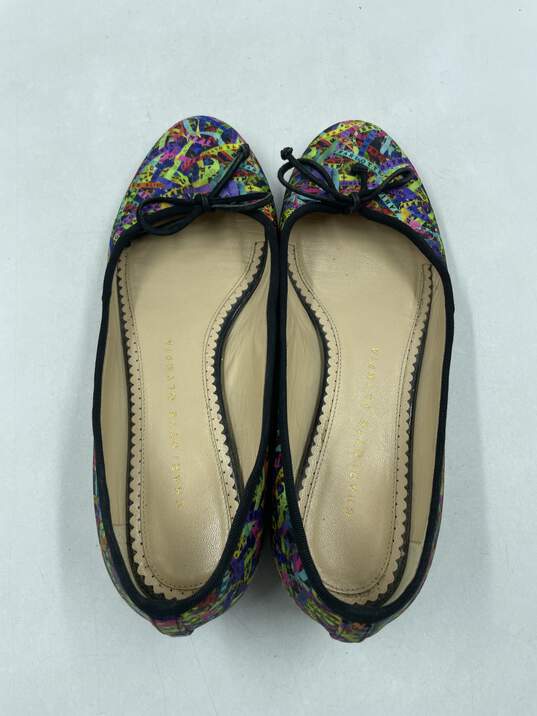 Charlotte Olympia Multi Ballet Flats W 7 COA image number 6