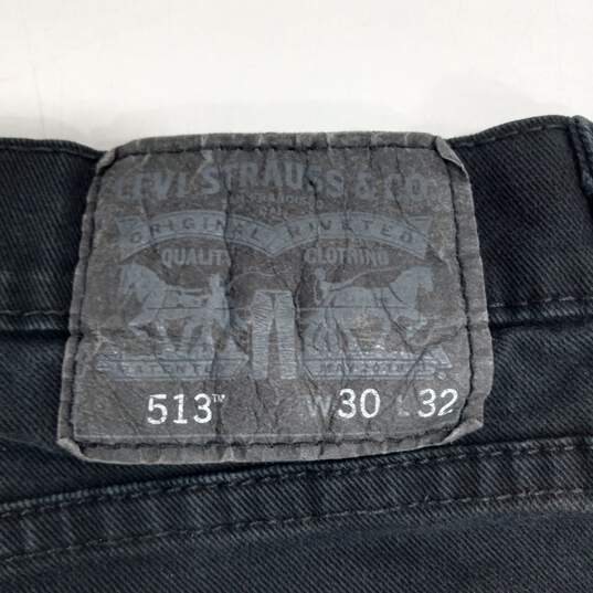 Levi's Men's 513 Straight Jeans Size 30x32 image number 4