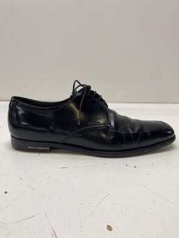Authentic Prada Black Oxford Dress Shoe M 6
