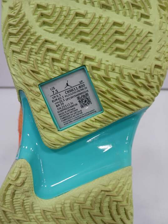 Jordan Men's Why Not? Zer0.3 SE Melon Tint Running Shoes Size 7.5 image number 6