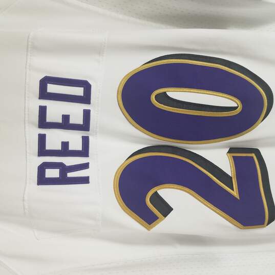 Buy the NFL Men White Ed Reed Jersey L