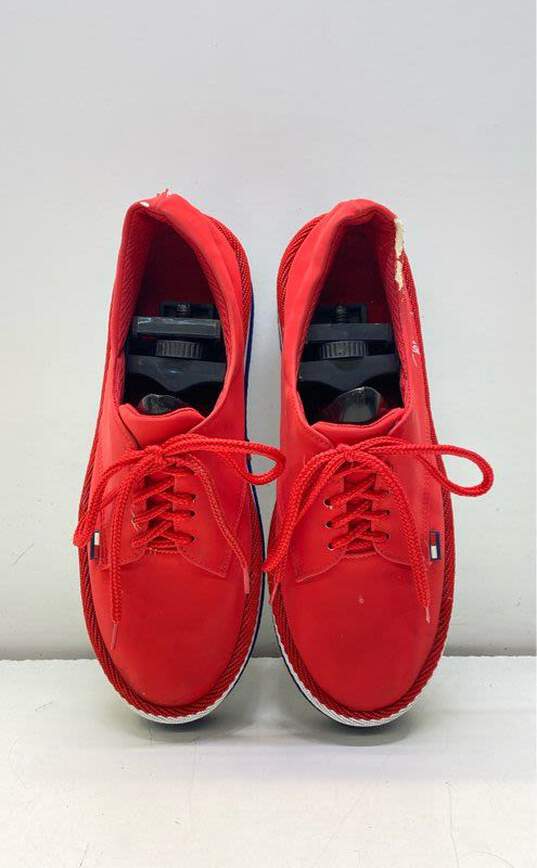 Tommy Hilfiger Red Platform Casual Shoe Women 10.5 image number 6