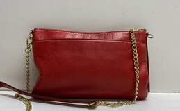 Fossil Leather Crossbody Bag Red alternative image