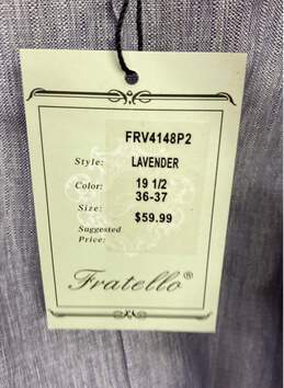 Fratello Men's Lavender Dress Shirt And Tie Sz 19 1/2 36-37 NWT alternative image