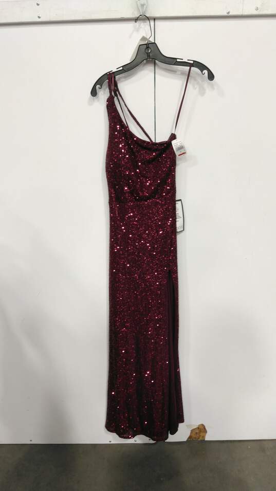 Women's Macys Size 3 Purple Sequins Dress image number 1