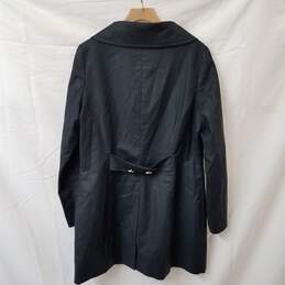 Trina Turk Women's Black Cotton Coat Size 10 alternative image