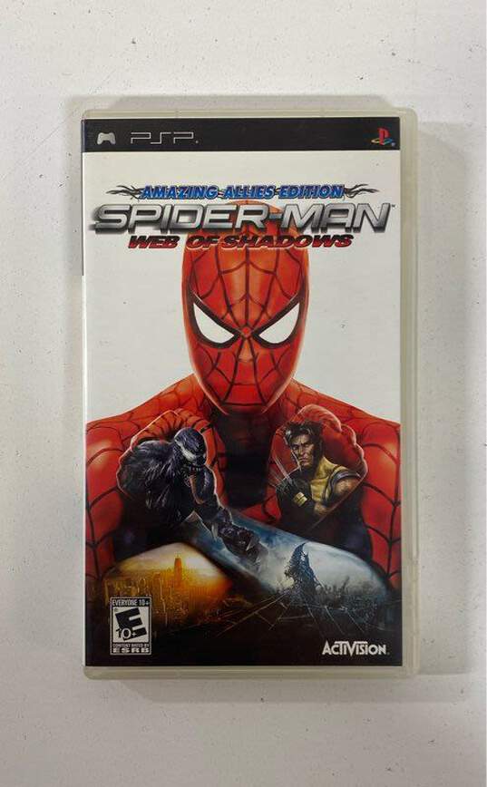 Spider-Man: Web of Shadows Amazing Allies Edition - PSP image number 1