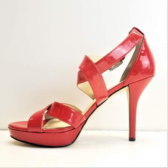 Buy the Michael Kors Red Heels Size  | GoodwillFinds