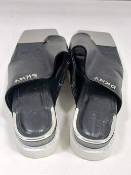 Women's DKNY Sandals Black/Silver Size 5.5
