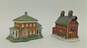 Lang and Wise Town Hall Collectibles Miniature Building Bundle IOB image number 2