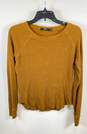 Obey Mens Brown Cotton Knitted Long Sleeve Crew Neck Pullover Sweater Size Small image number 1