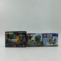 LEGO Star Wars Microfighters BrickHeadz Sealed Set Mixed Lot