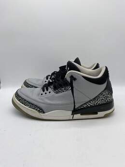 Nike Air Jordan 3 Wolf Grey Grey Athletic Shoe Men 13.5 alternative image