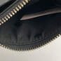 NWT Womens Black Leather Zip Card Holder Fashionable Mini Coin Wallet image number 3