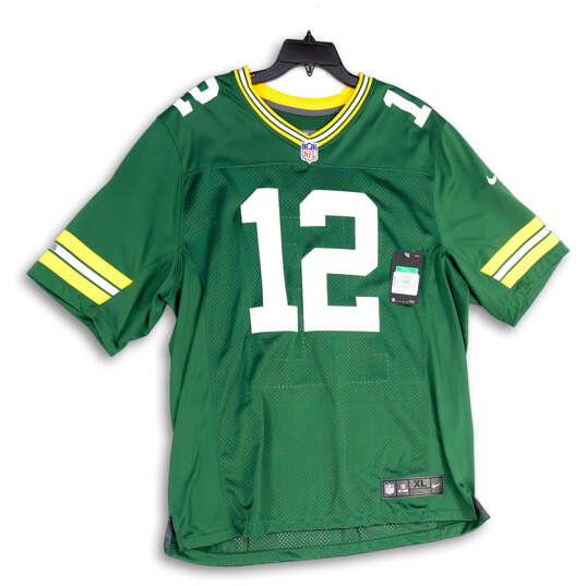 NWT Mens Green Bay Packers Aaron Rodgers #12 NFL Football Jersey Size XL image number 1